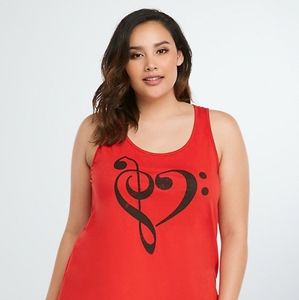 Torrid Music Heart Tank